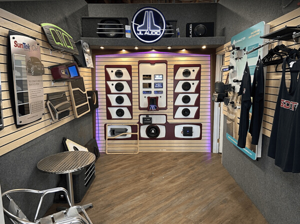 About Soundelux shop interior display