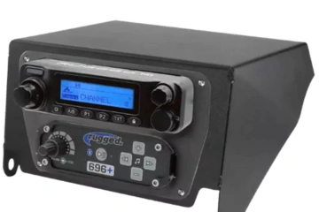 Rugged radio installation by SounDelux in San Diego for reliable off-road communication.